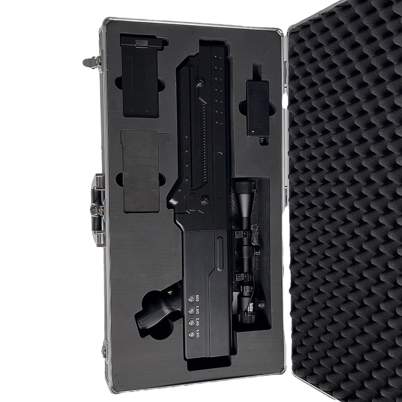  旬邑手持便携式枪型低空防御反制四通道B型