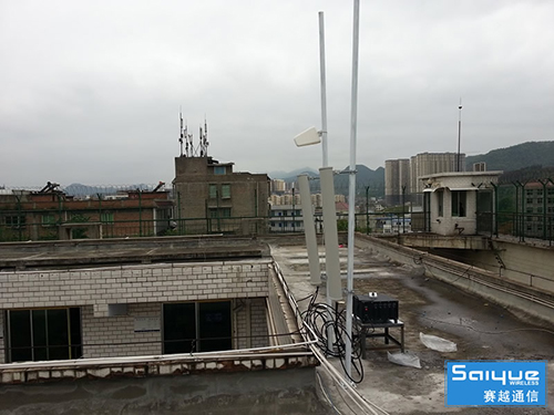  旬邑某看守所大功率手机信号屏蔽器（白噪声）案例